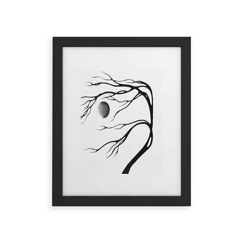 Madart Inc. Modern Dance Moon Song Framed Art Print