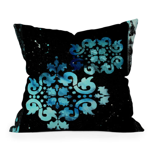 Madart Inc. Modern Dance Mysterious Throw Pillow