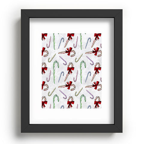 Madart Inc. Multi Candy Canes Recessed Framing Rectangle