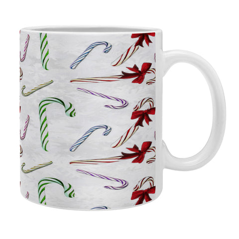 Madart Inc. Multi Candy Canes Coffee Mug