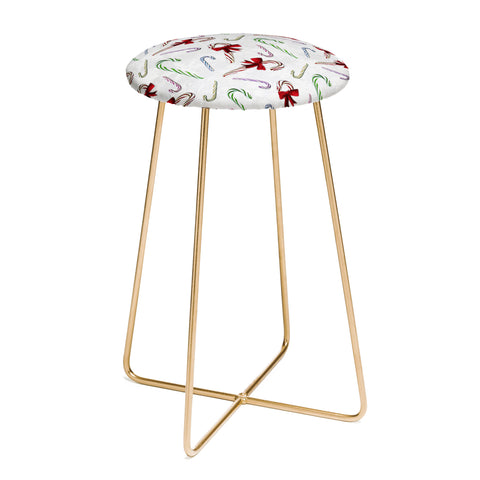 Madart Inc. Multi Candy Canes Counter Stool