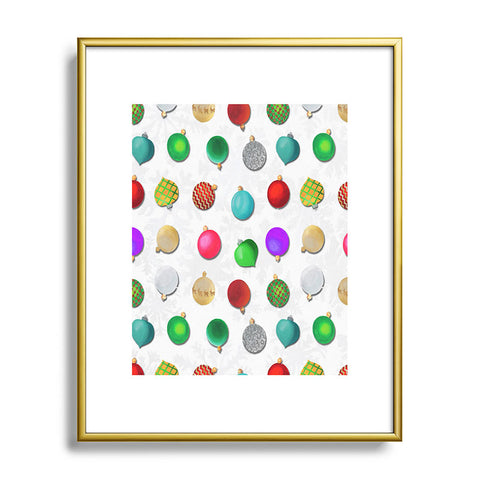 Madart Inc. Multi Ornaments Design Metal Framed Art Print