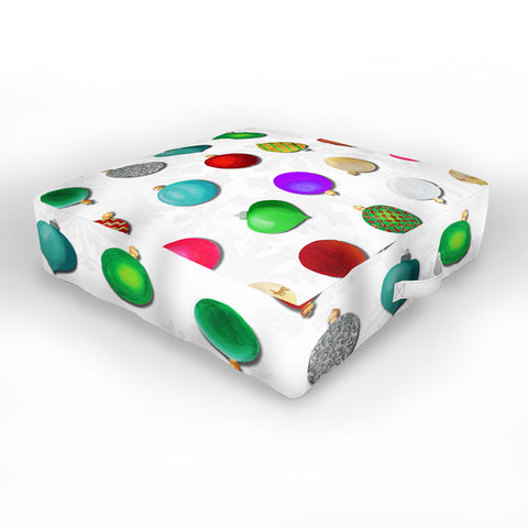 Madart Inc. Multi Ornaments Design Outdoor Floor Cushion