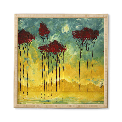 Madart Inc. On The Pond 1 Framed Wall Art