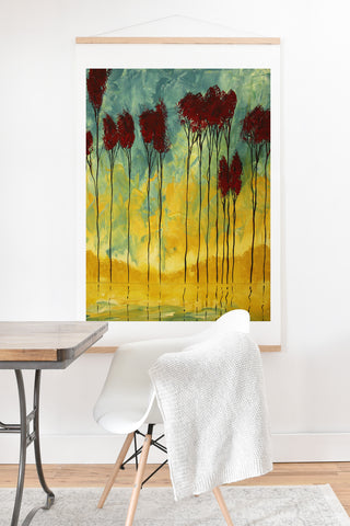 Madart Inc. On The Pond 2 Art Print And Hanger