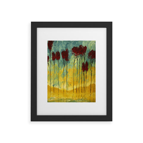 Madart Inc. On The Pond 2 Framed Art Print