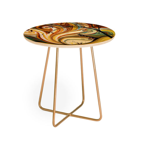 Madart Inc. Out West Round Side Table