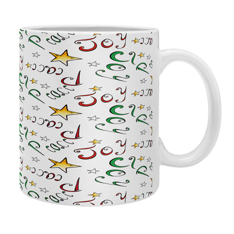 Madart Inc. Peace And Joy Pattern Coffee Mug