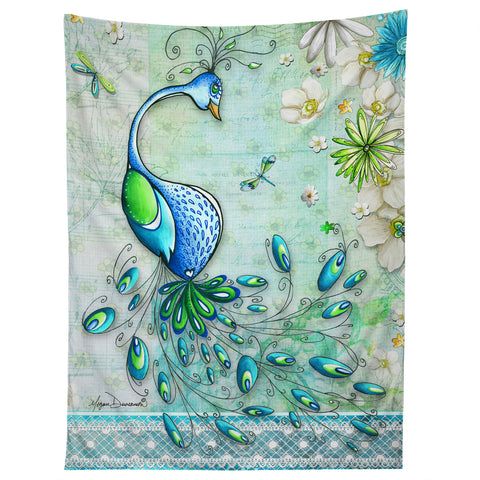 Madart Inc. Peacock Princess Tapestry
