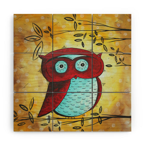 Madart Inc. Peekaboo Wood Wall Mural