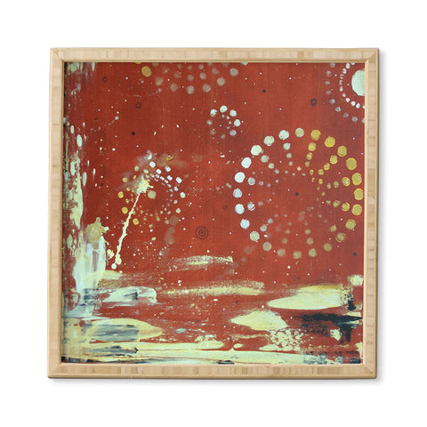 Madart Inc. Perceived Beauty Pinwheels Framed Wall Art