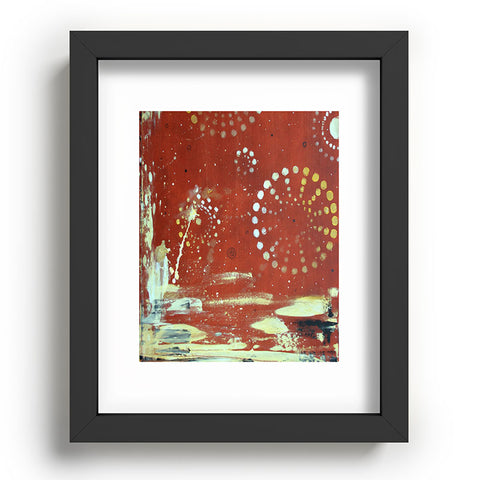 Madart Inc. Perceived Beauty Pinwheels Recessed Framing Rectangle