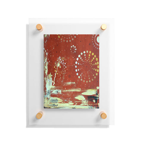 Madart Inc. Perceived Beauty Pinwheels Floating Acrylic Print
