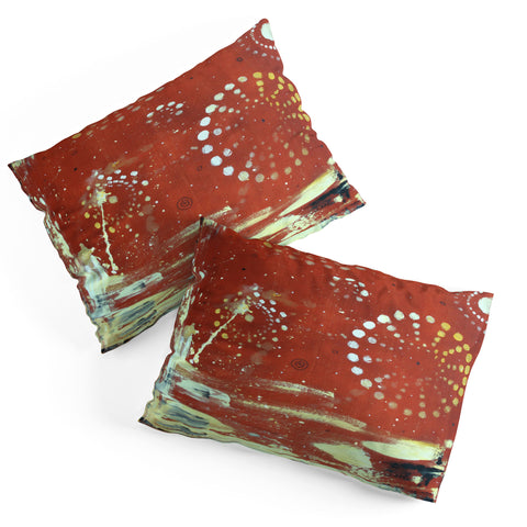 Madart Inc. Perceived Beauty Pinwheels Pillow Shams
