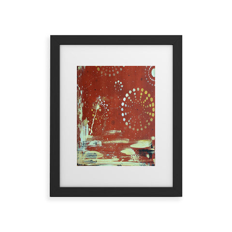 Madart Inc. Perceived Beauty Pinwheels Framed Art Print
