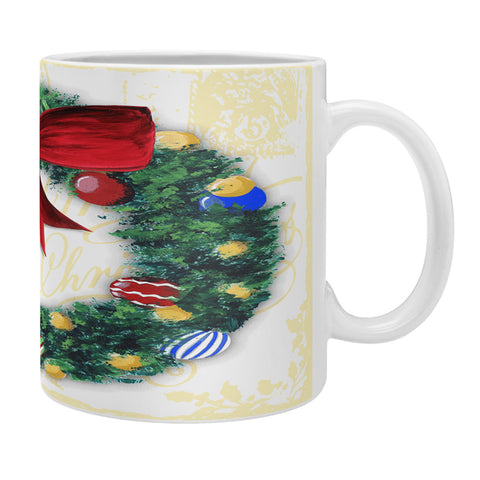 Madart Inc. Pine Wreath Coffee Mug