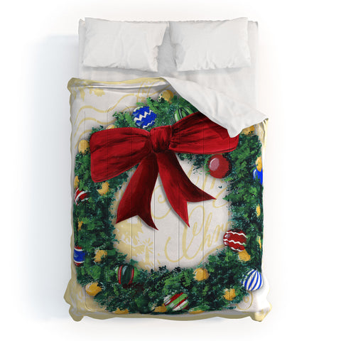 Madart Inc. Pine Wreath Comforter