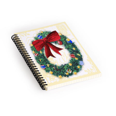 Madart Inc. Pine Wreath Spiral Notebook