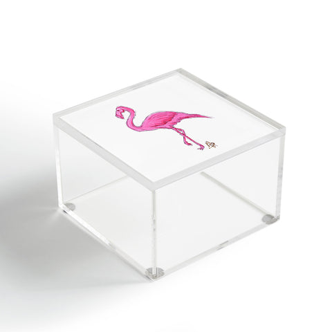 Madart Inc. Pinkest Flamingo Acrylic Box