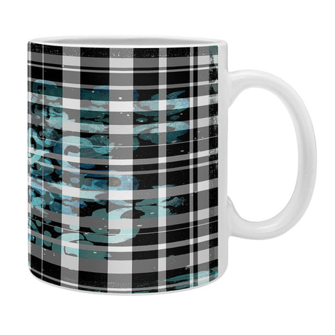 Madart Inc. Plaid Modern Design Mysterious Coffee Mug