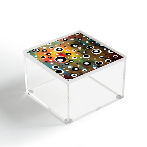 Madart Inc. Polka Dots Glorious Colors Acrylic Box