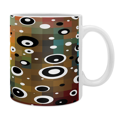 Madart Inc. Polka Dots Glorious Colors Coffee Mug
