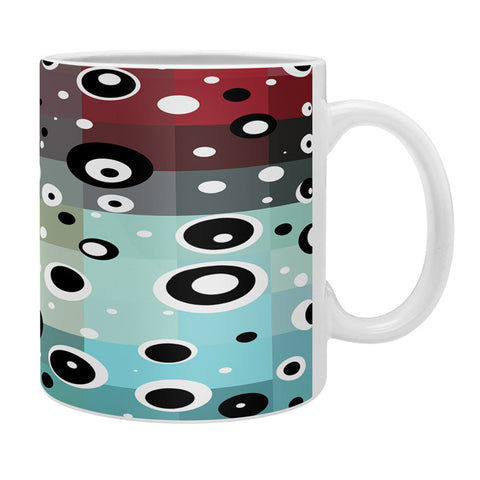 Madart Inc. Polka Dots In The Maze 2 Coffee Mug