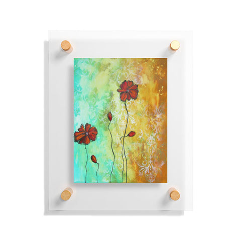 Madart Inc. Poppy Love Floating Acrylic Print