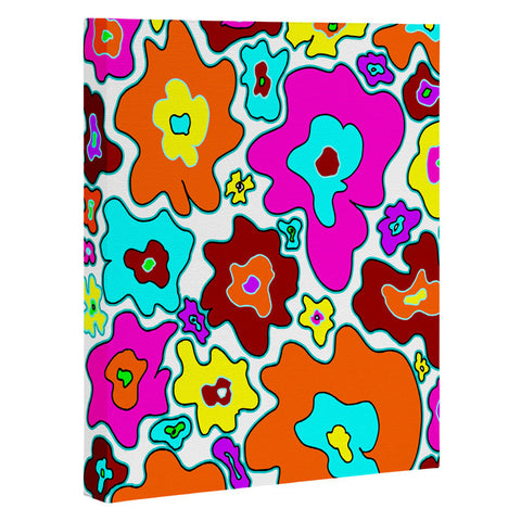 Madart Inc. Poppy Style Multi Color Art Canvas
