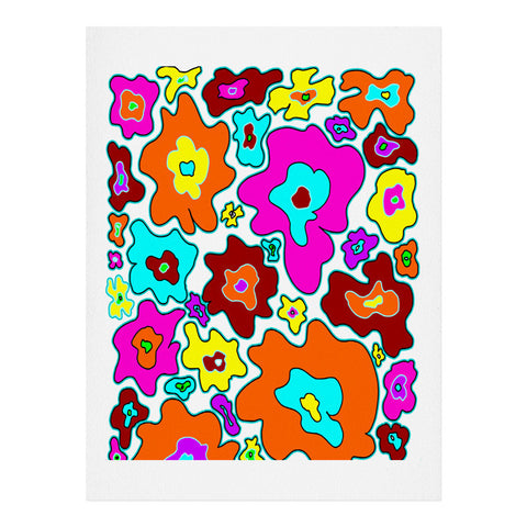 Madart Inc. Poppy Style Multi Color Art Print