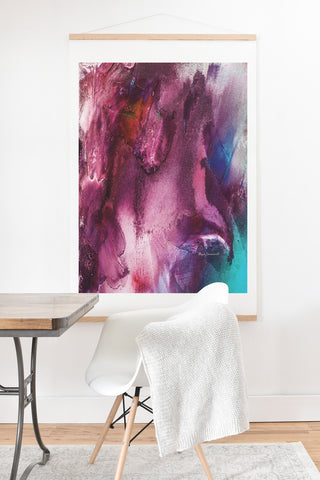 Madart Inc. Rainbow Dreams Art Print And Hanger