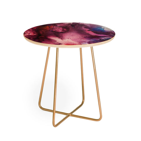 Madart Inc. Rainbow Dreams Round Side Table