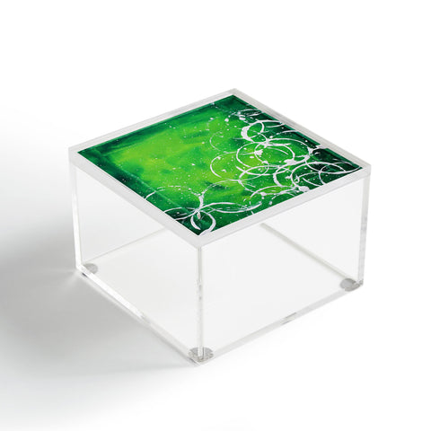 Madart Inc. Richness Of Color Green Acrylic Box