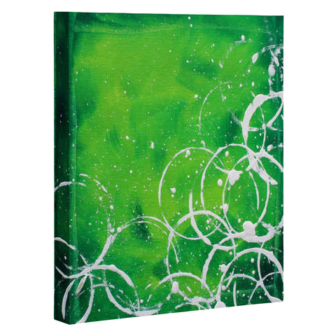 Madart Inc. Richness Of Color Green Art Canvas