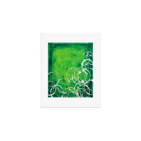 Madart Inc. Richness Of Color Green Art Print