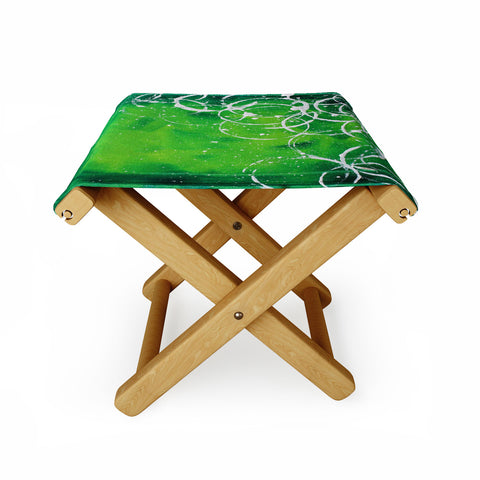 Madart Inc. Richness Of Color Green Folding Stool