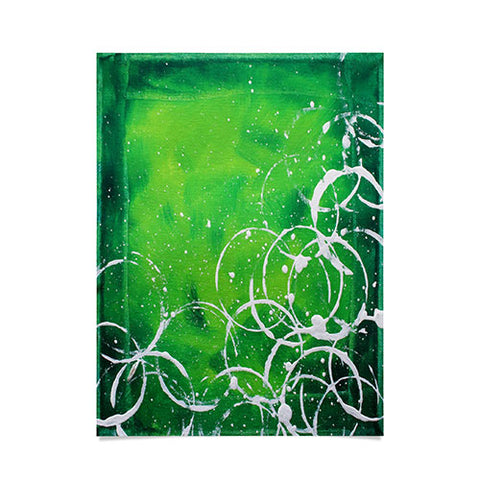 Madart Inc. Richness Of Color Green Poster