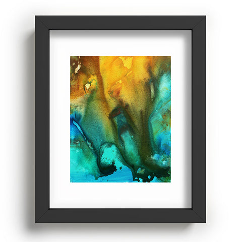 Madart Inc. River Of Rust 3 Recessed Framing Rectangle