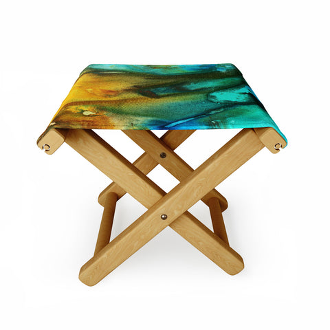 Madart Inc. River Of Rust 3 Folding Stool