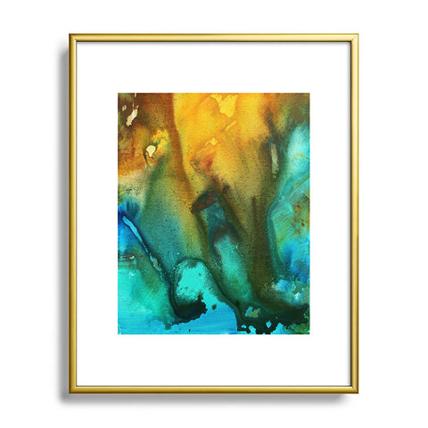 Madart Inc. River Of Rust 3 Metal Framed Art Print