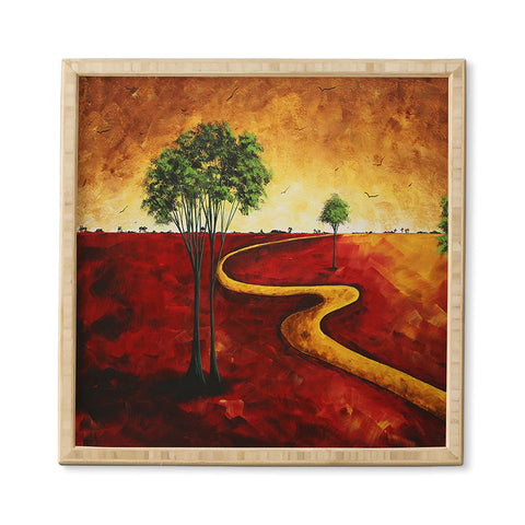 Madart Inc. Road To Nowhere 2 Framed Wall Art