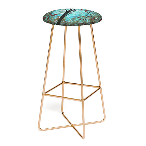 Madart Inc. Romantic Evening Bar Stool