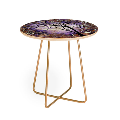 Madart Inc. Royalty Round Side Table