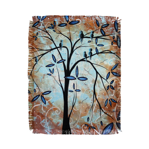 Madart Inc. Scenes From A Dream Throw Blanket