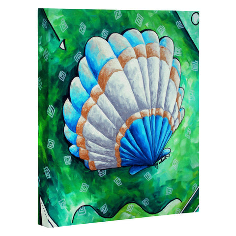 Madart Inc. Sea of Whimsy Sea Scallop 1 Art Canvas