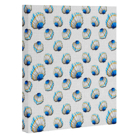Madart Inc. Sea of Whimsy Sea Scallop Pattern Art Canvas