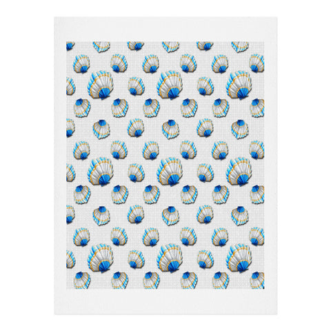 Madart Inc. Sea of Whimsy Sea Scallop Pattern Art Print