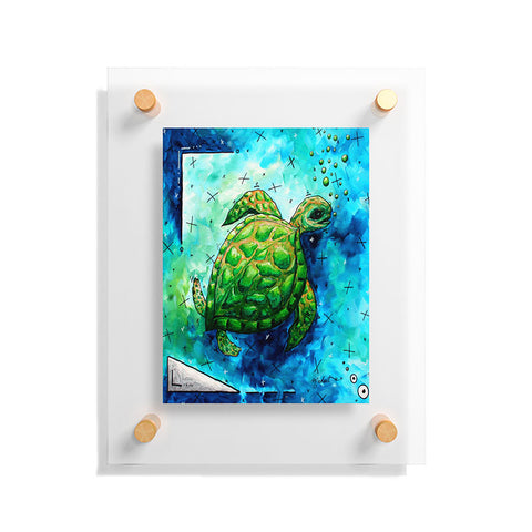 Madart Inc. Sea of Whimsy Sea Turtle Floating Acrylic Print