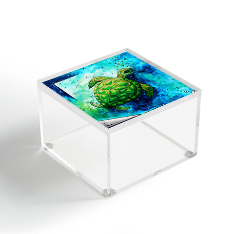 Madart Inc. Sea of Whimsy Sea Turtle Acrylic Box