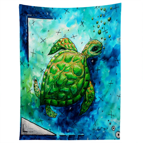 Madart Inc. Sea of Whimsy Sea Turtle Tapestry